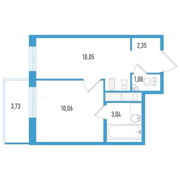 Планировка квартиры №141274