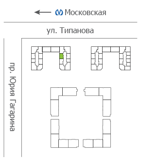 Расположение дома