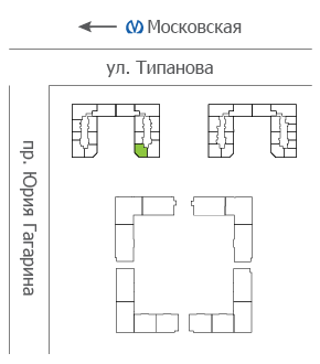 Расположение дома