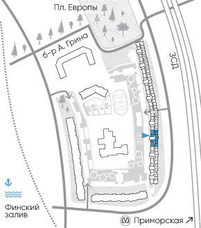 Расположение дома