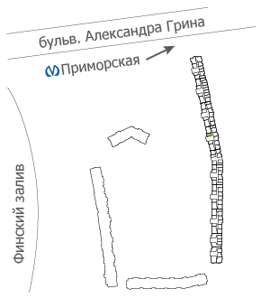 Расположение дома