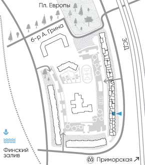 Расположение дома