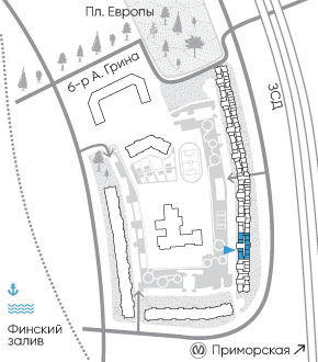 Расположение дома