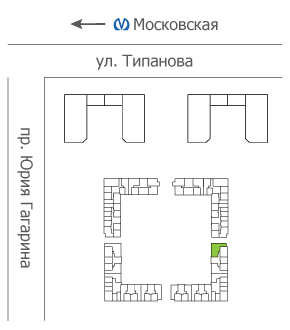 Расположение дома