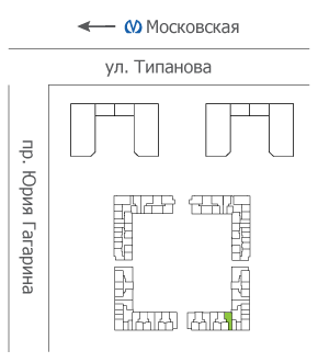 Расположение дома