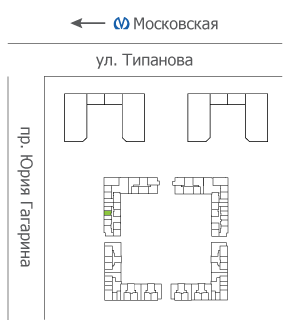 Расположение дома