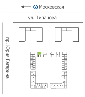 Расположение дома