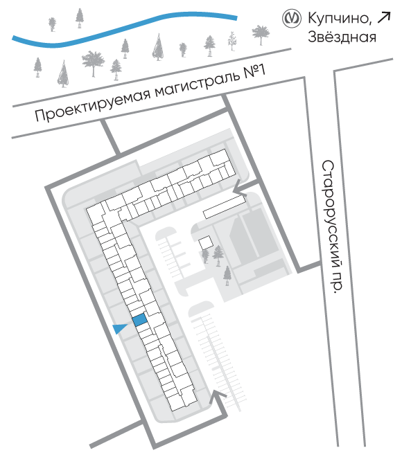 Расположение дома