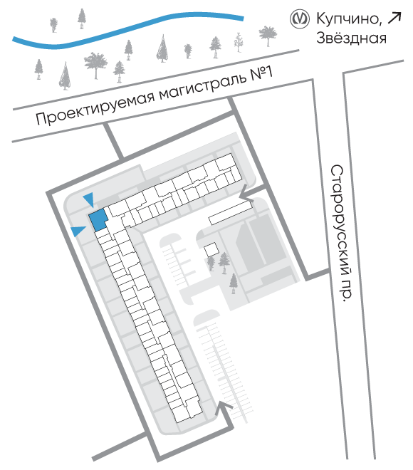 Расположение дома