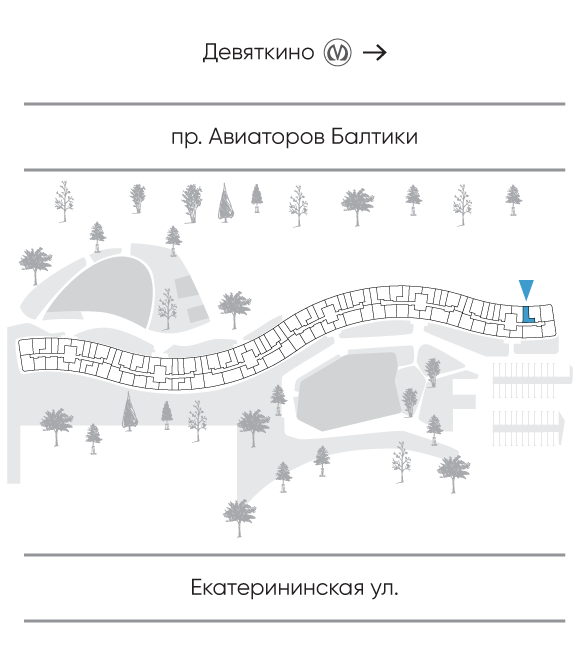 Расположение дома