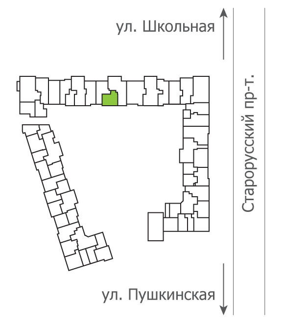 Расположение дома