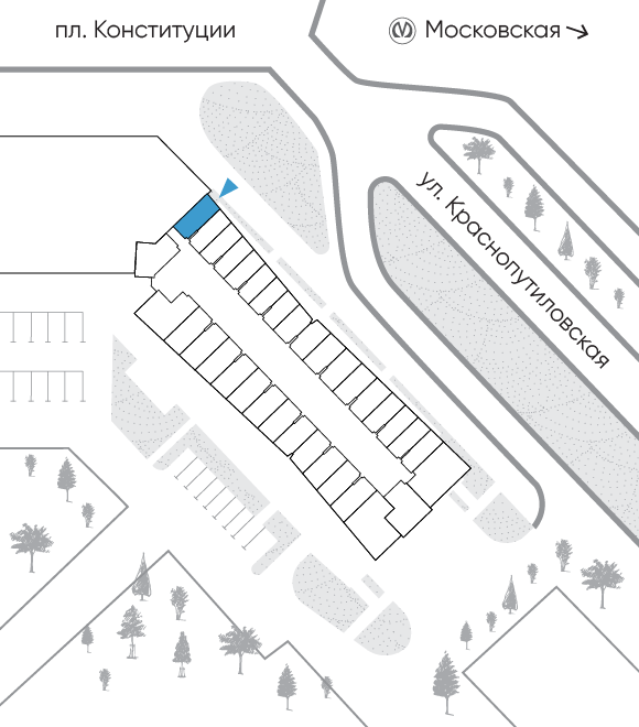 Расположение дома