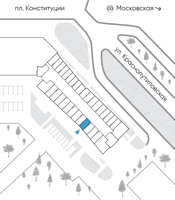 Расположение дома