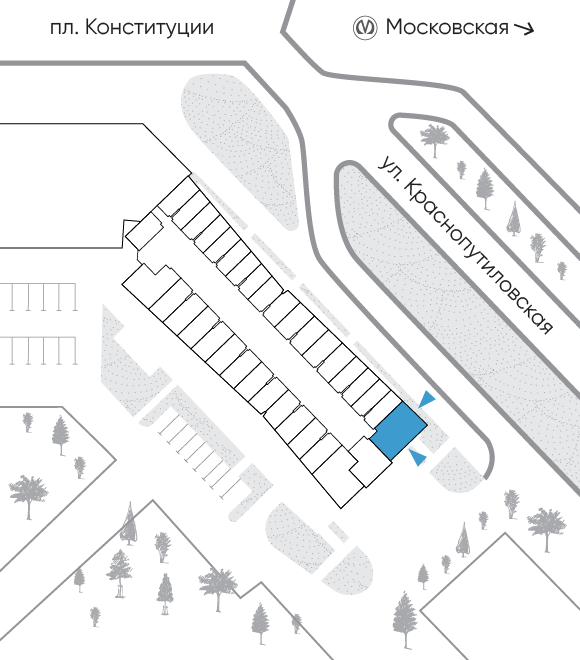 Расположение дома