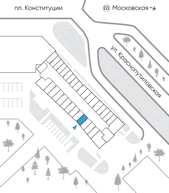 Расположение дома