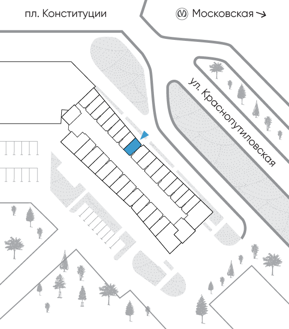 Расположение дома