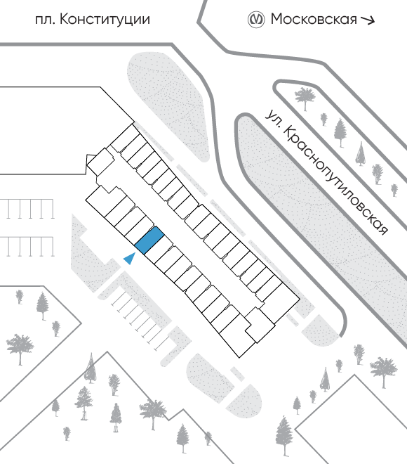 Расположение дома