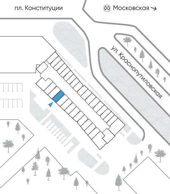 Расположение дома