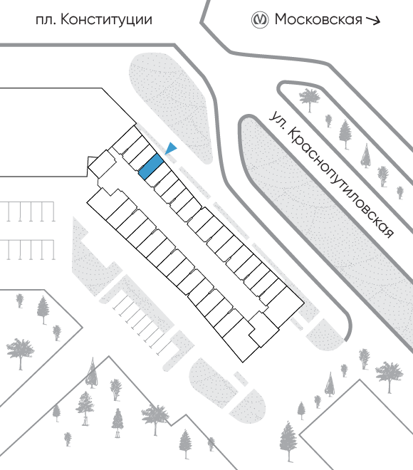 Расположение дома