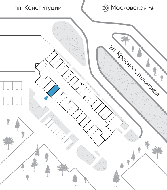 Расположение дома