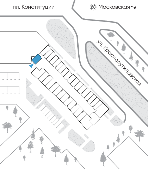 Расположение дома