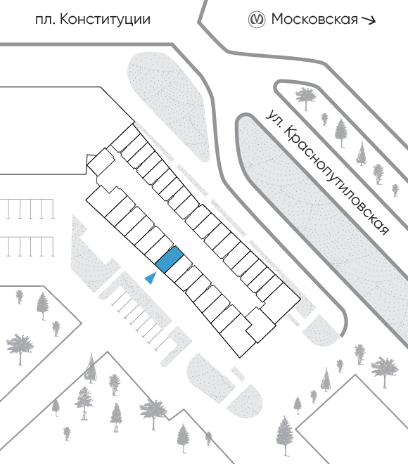 Расположение дома