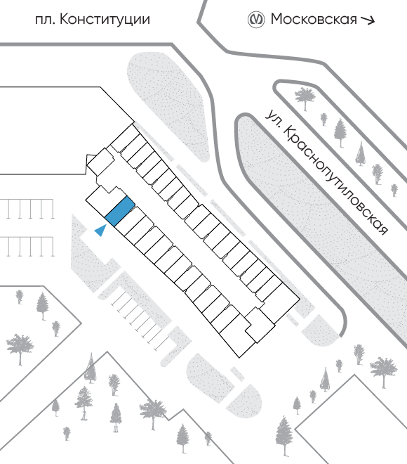 Расположение дома