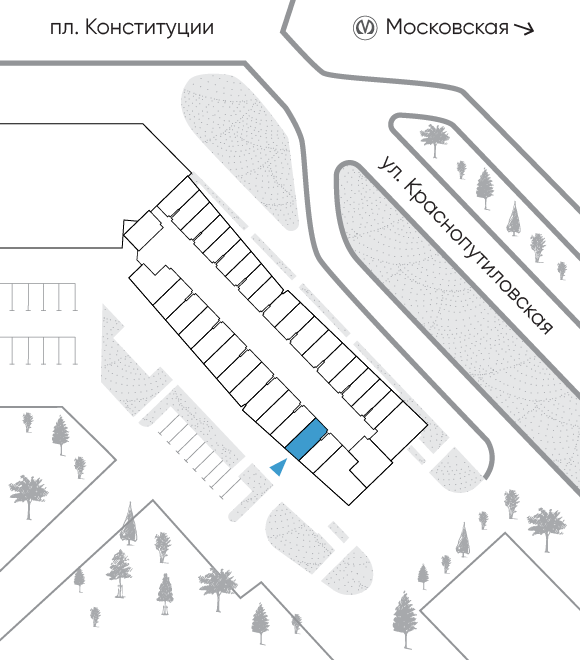 Расположение дома