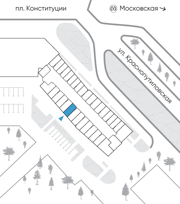 Расположение дома