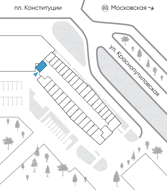 Расположение дома