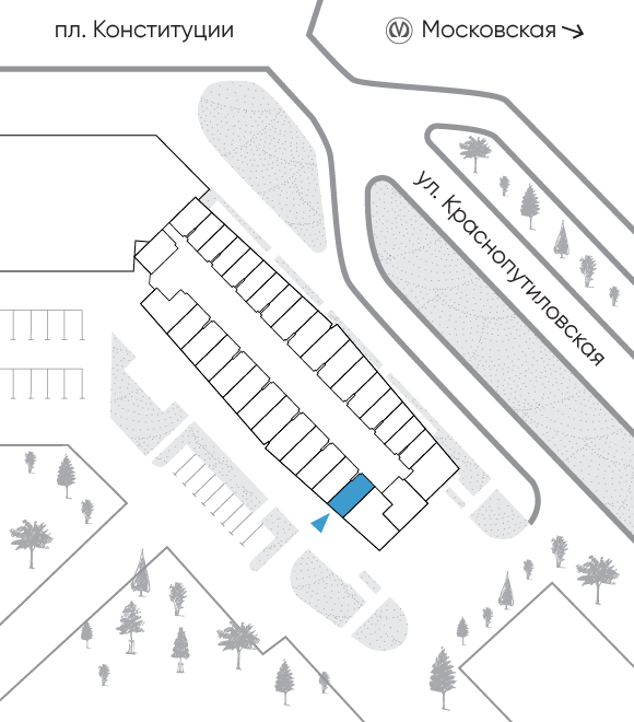 Расположение дома