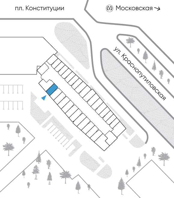 Расположение дома