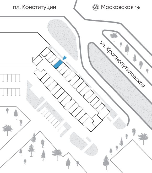 Расположение дома