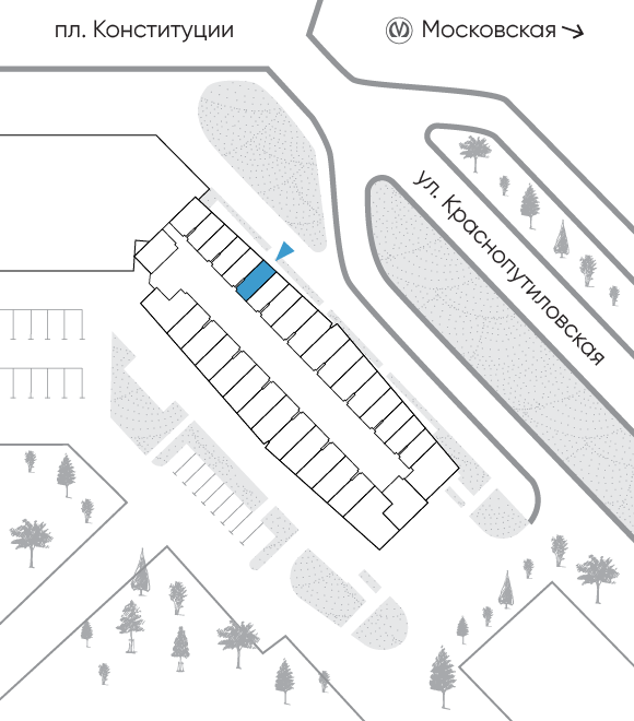 Расположение дома