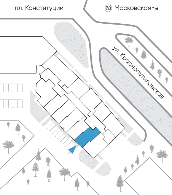 Расположение дома