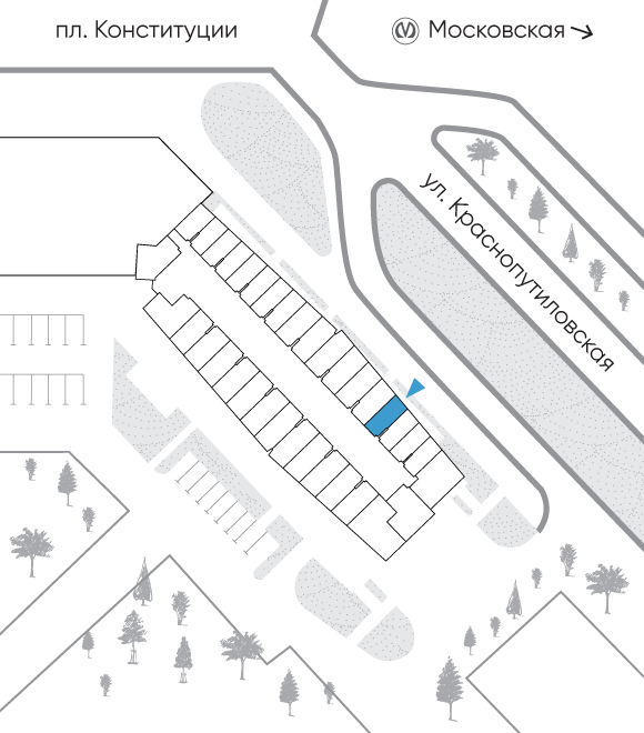 Расположение дома