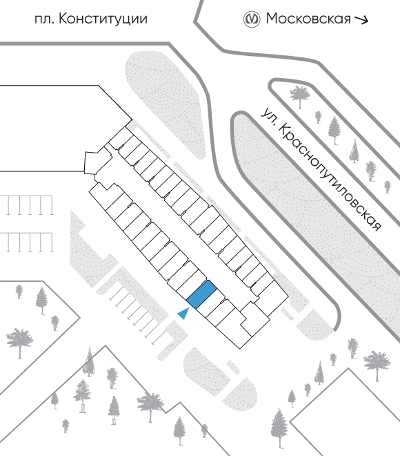 Расположение дома