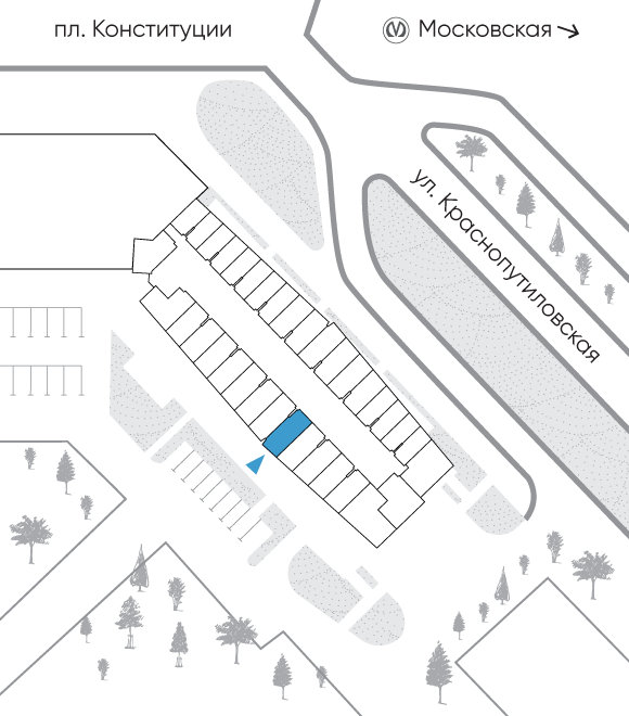 Расположение дома