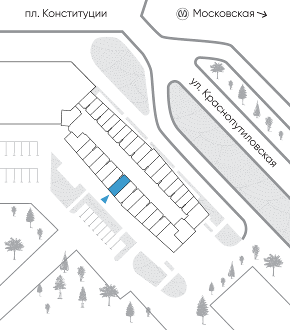 Расположение дома