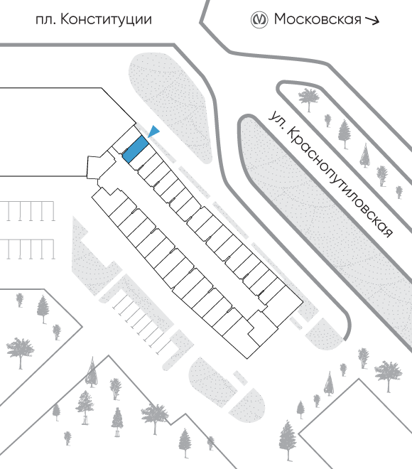 Расположение дома
