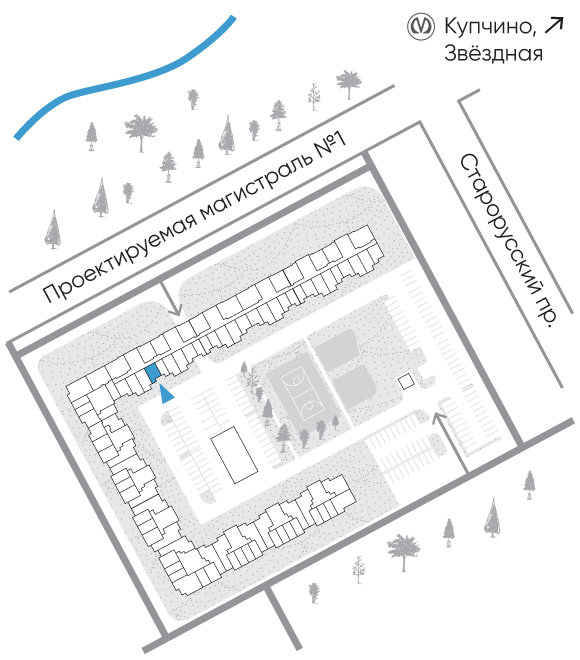 Расположение дома