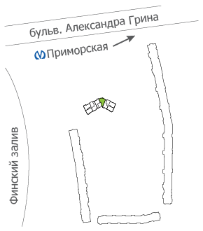 Расположение дома