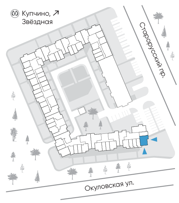 Расположение дома