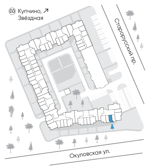 Расположение дома