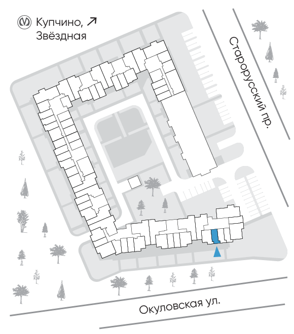 Расположение дома