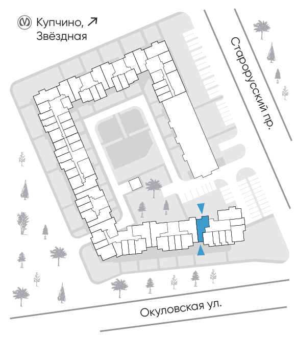 Расположение дома