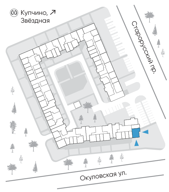 Расположение дома