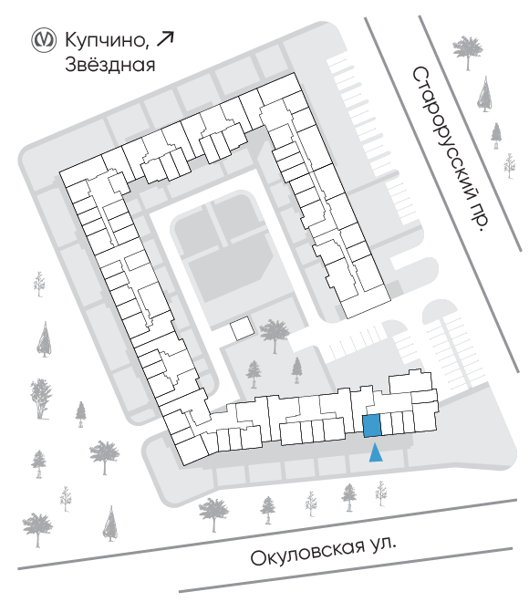 Расположение дома