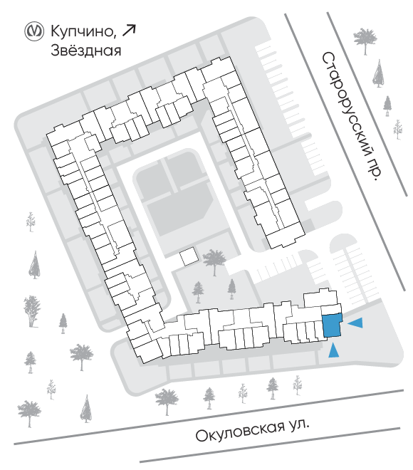 Расположение дома