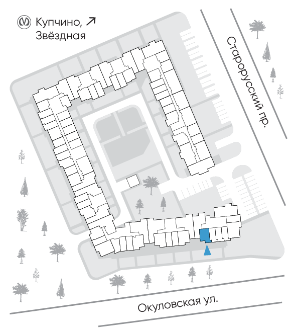 Расположение дома